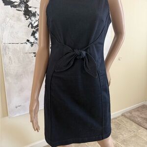 HOLDING HORSES Navy Mini Dress